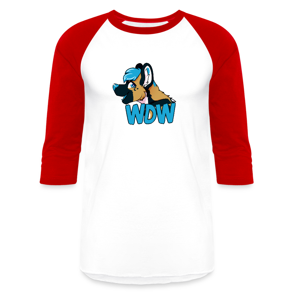 Baseball T-Shirt - white/red