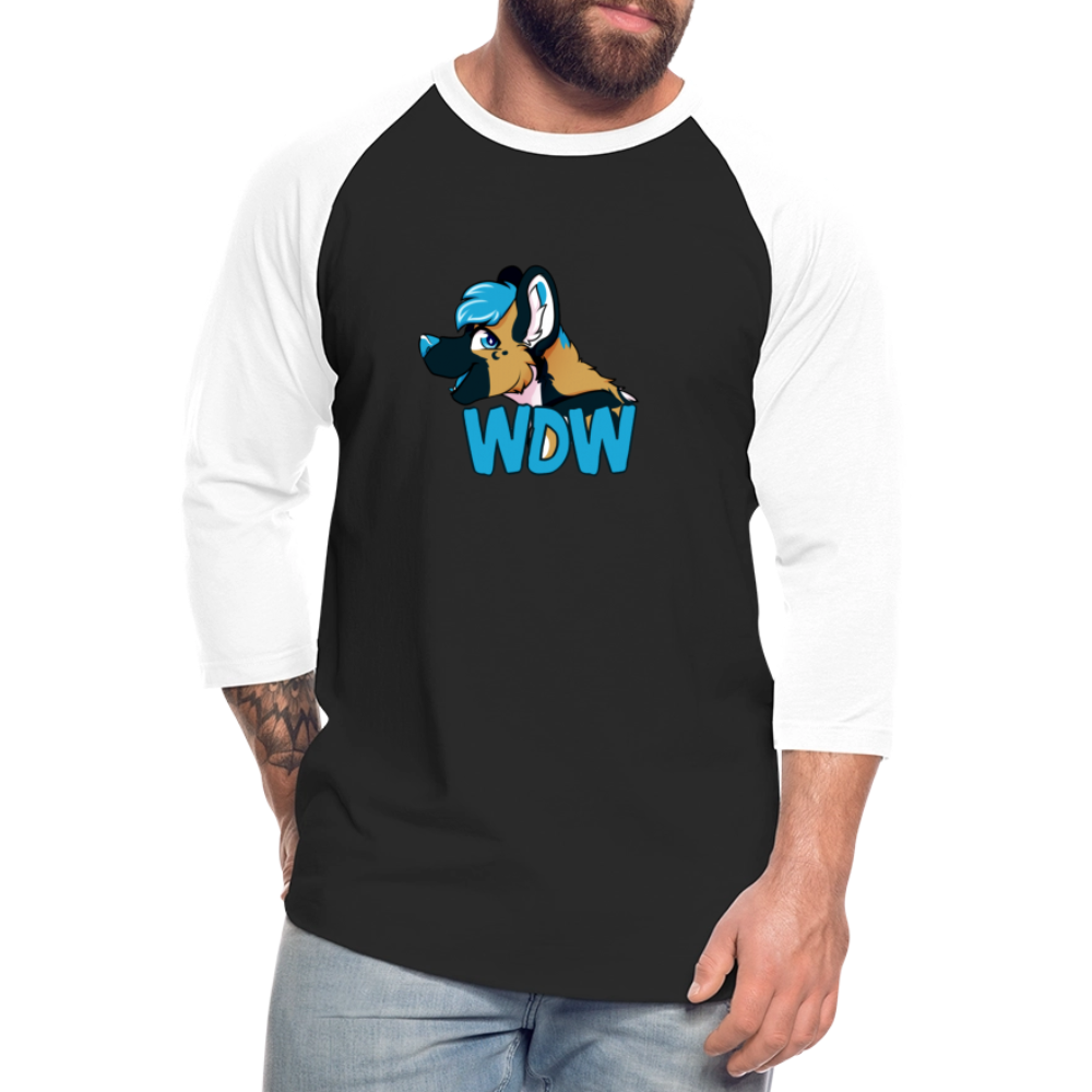 Baseball T-Shirt - black/white