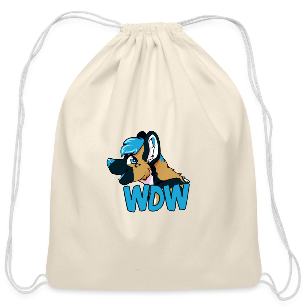 Cotton Drawstring Bag - natural