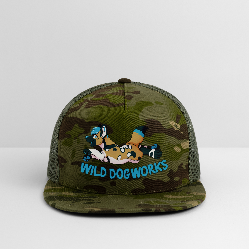Trucker Hat - MultiCam\green