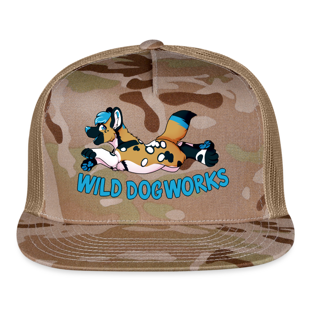 Trucker Hat - MultiCam\tan