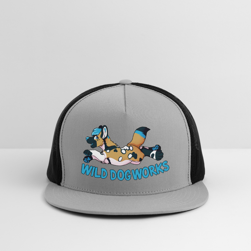 Trucker Hat - gray/black