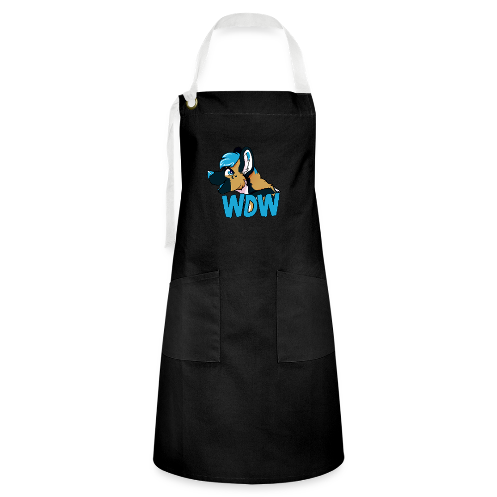 Artisan Apron - black/white