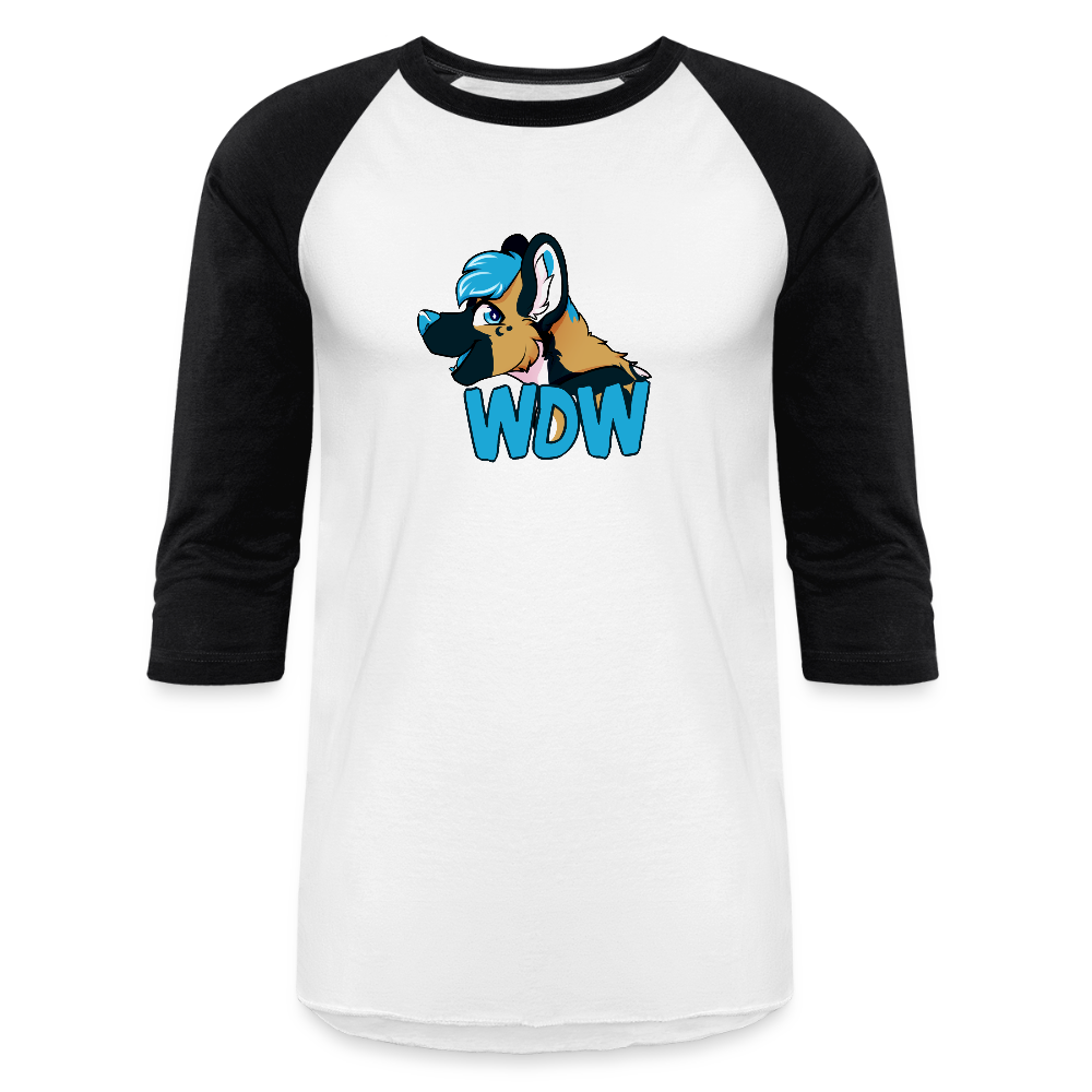 Baseball T-Shirt - white/black