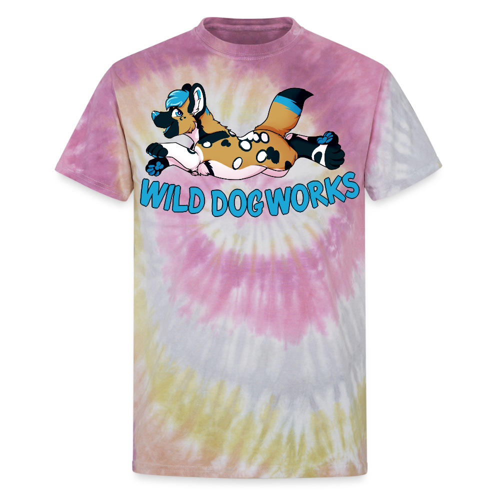Unisex Tie Dye T-Shirt - Desert Rose