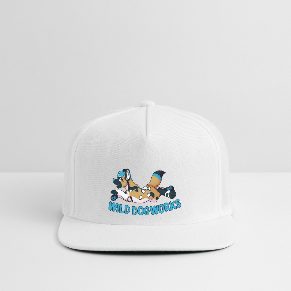 Snapback Baseball Cap - white
