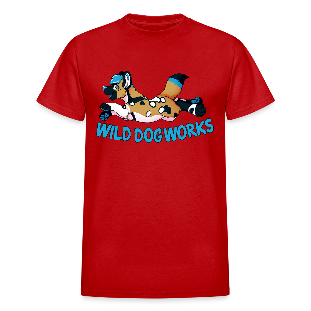 Gildan Ultra Cotton Adult T-Shirt - red