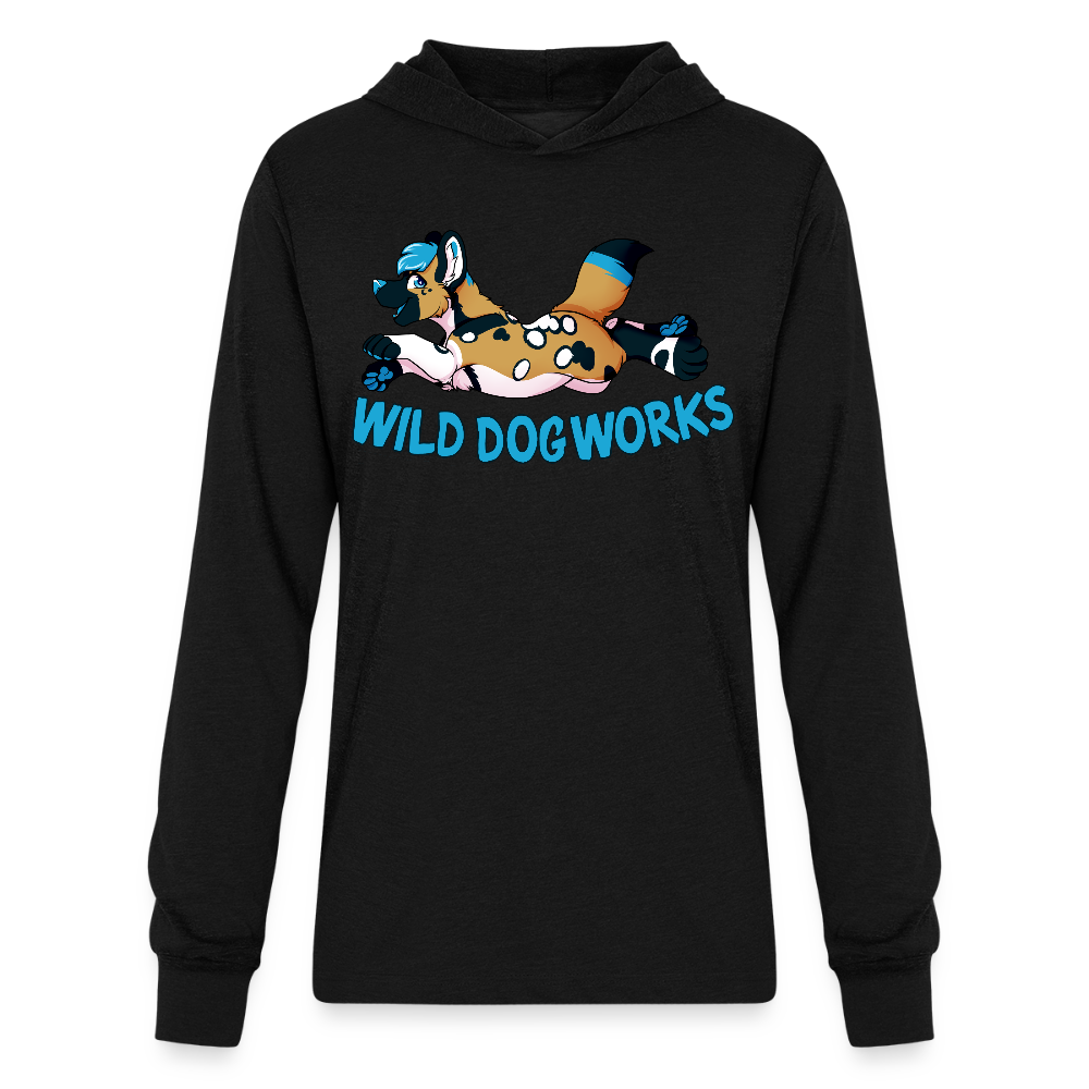 Unisex Long Sleeve Hoodie Shirt - black