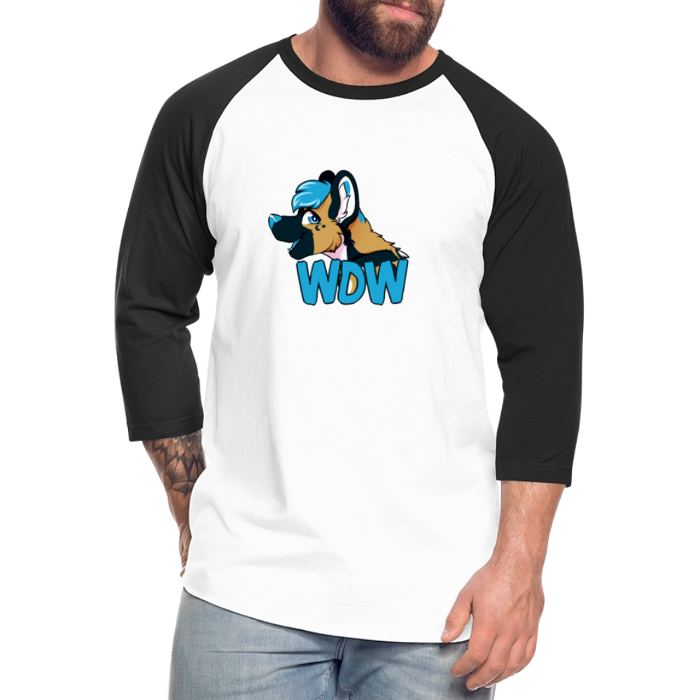 Baseball T-Shirt - white/black