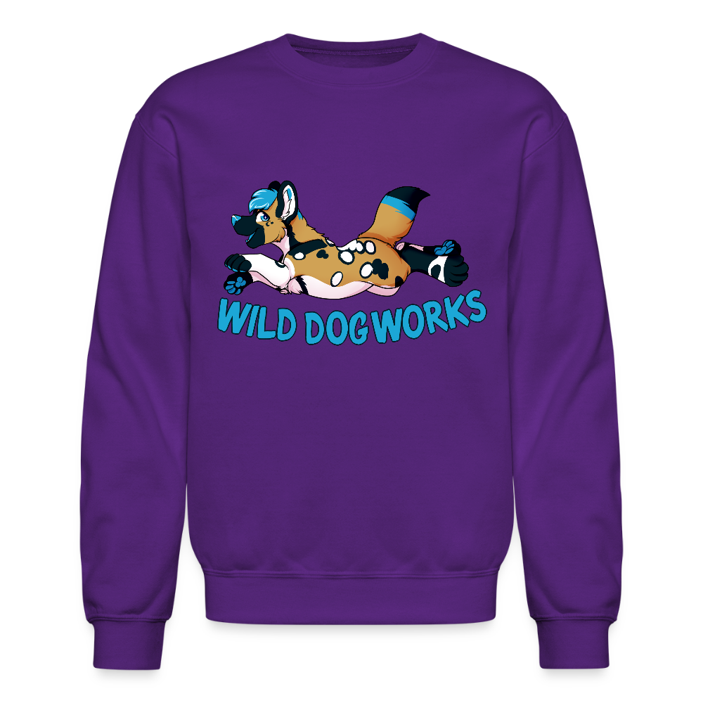 Crewneck Sweatshirt - purple