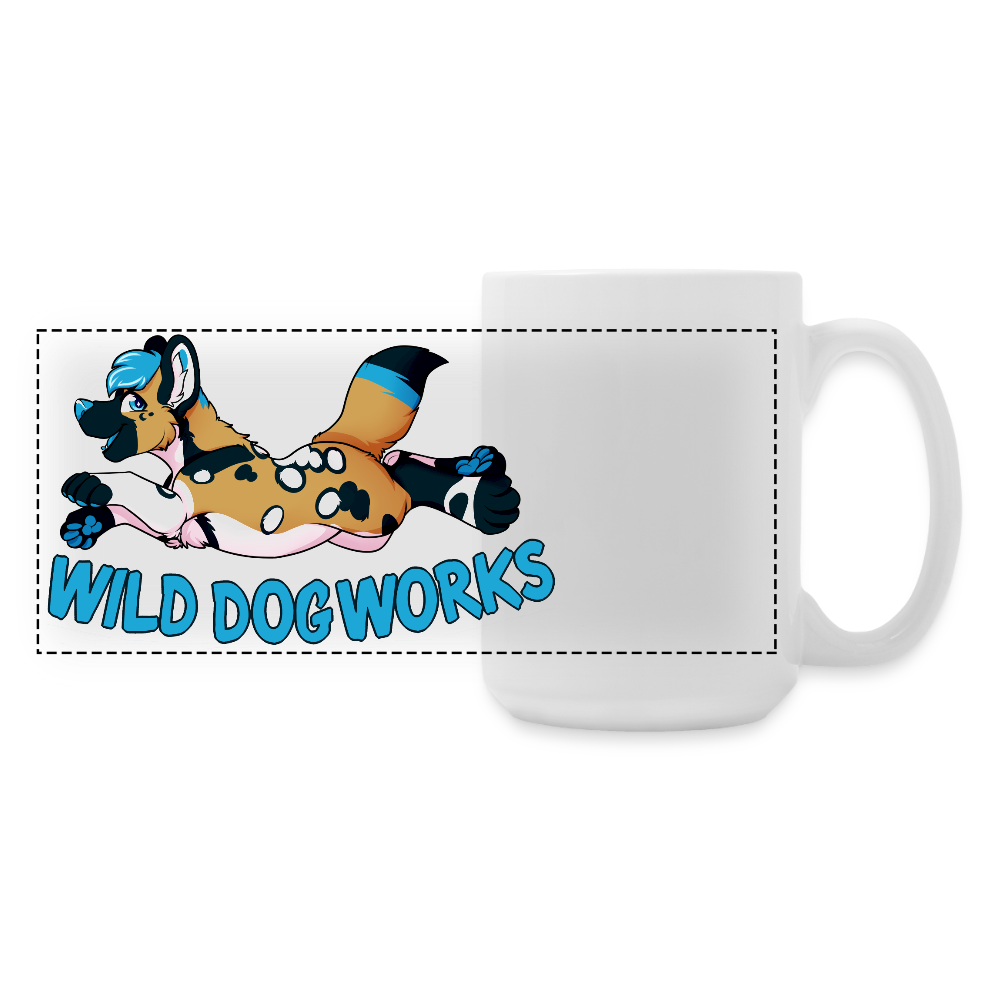 Panoramic Coffee/Tea Mug 15 oz - white