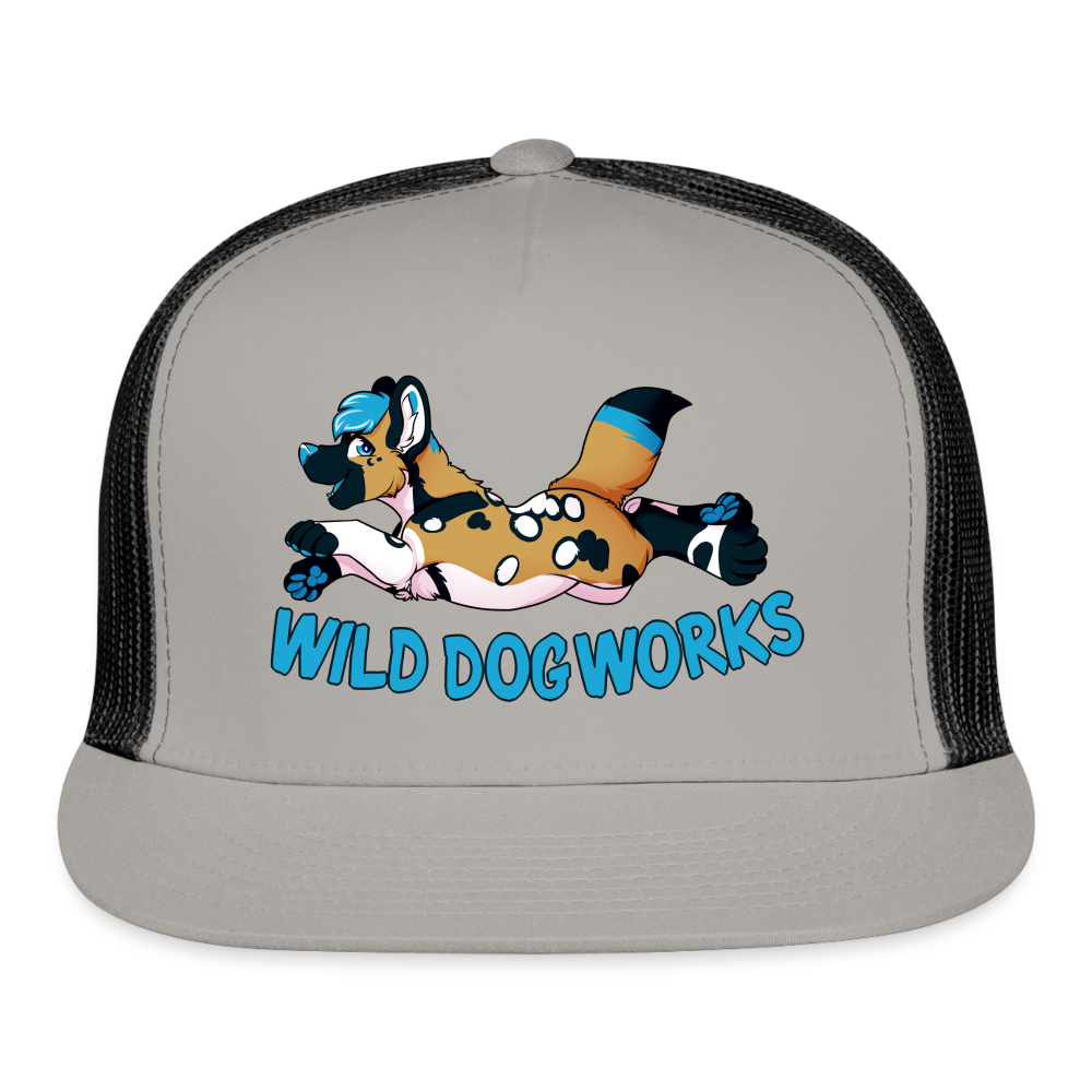 Trucker Hat - gray/black