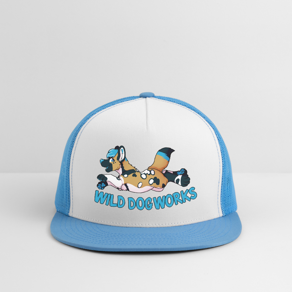 Trucker Hat - white/blue