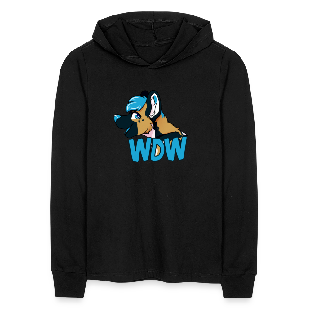 Unisex Long Sleeve Hoodie Shirt - black