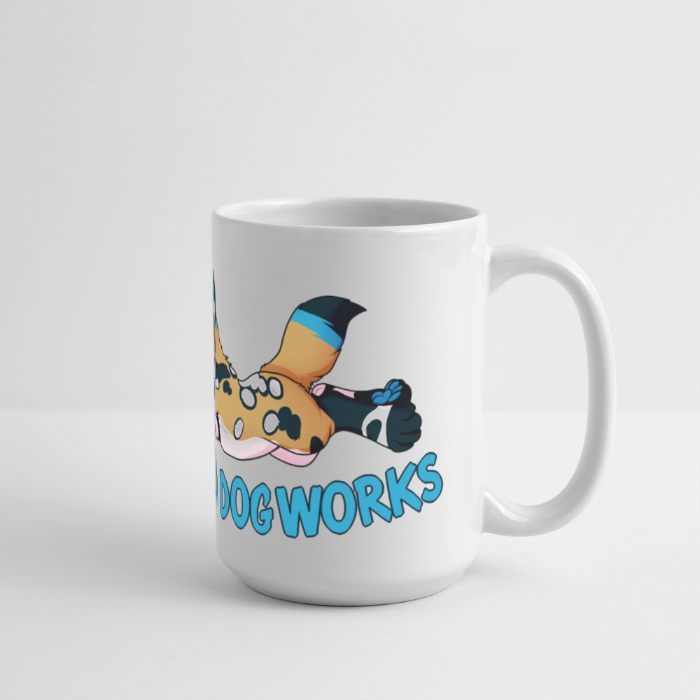 Panoramic Coffee/Tea Mug 15 oz - white