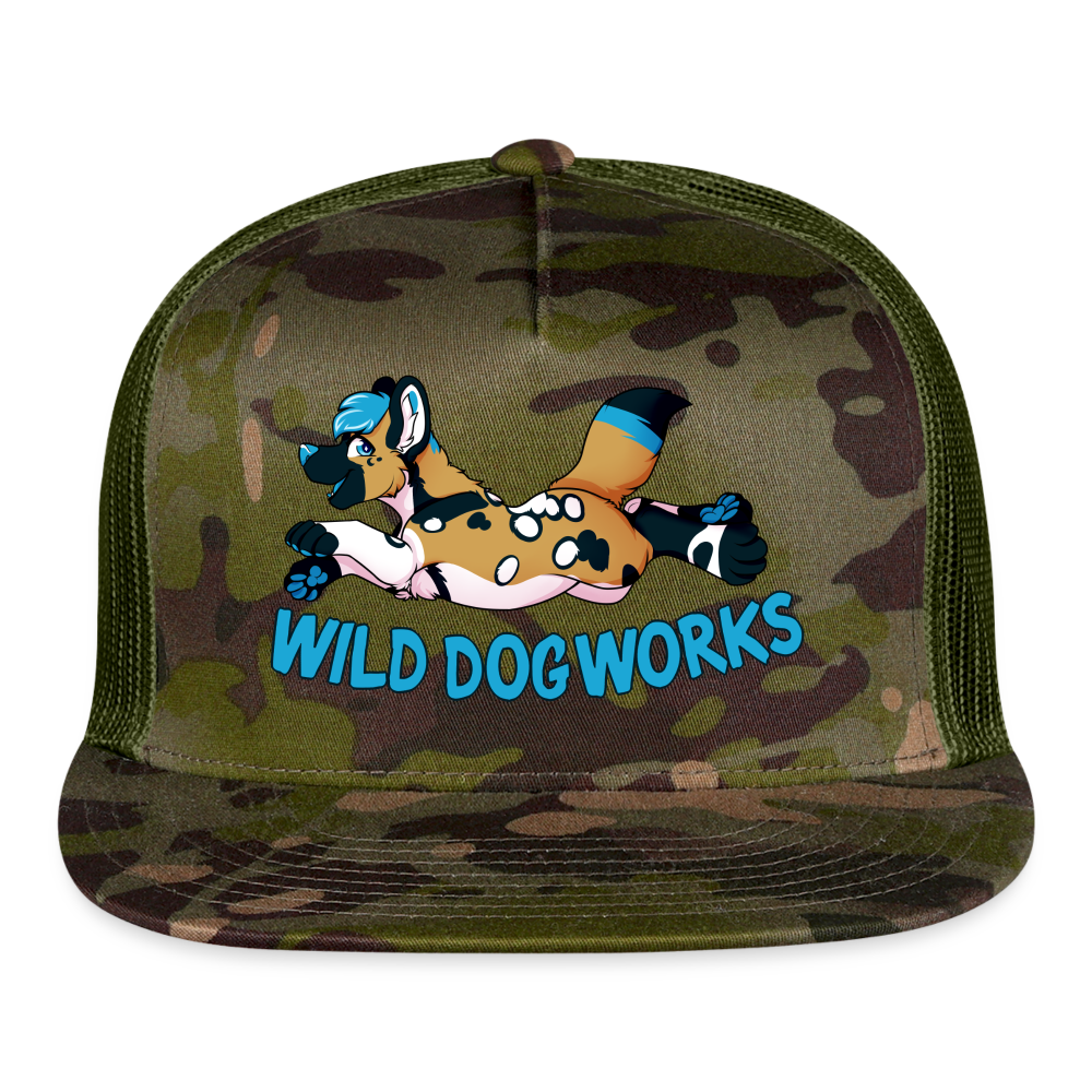 Trucker Hat - MultiCam\green