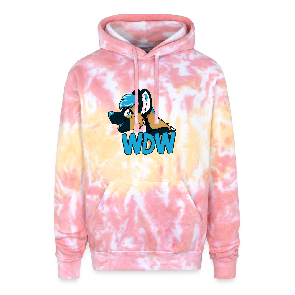 Adult Tie Dye Hoodie - funnel cake