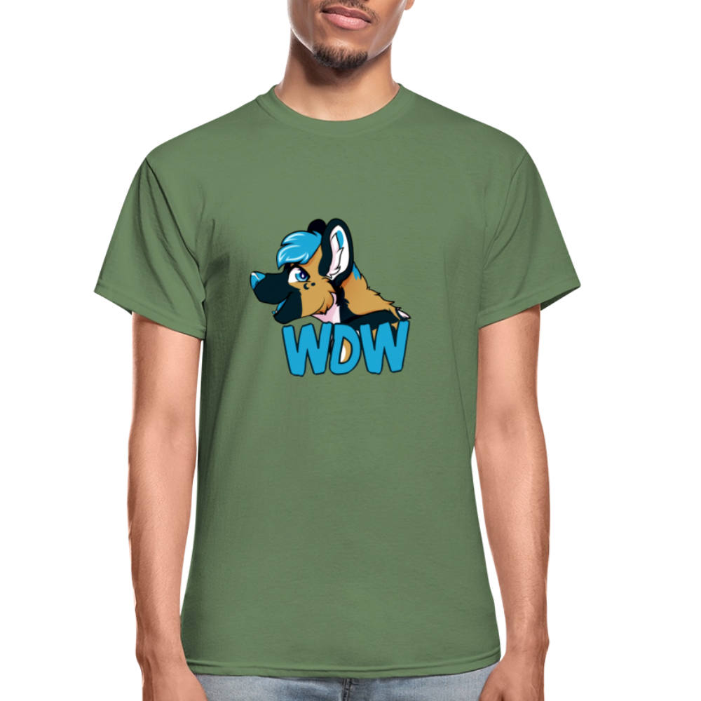 Gildan Ultra Cotton Adult T-Shirt - military green