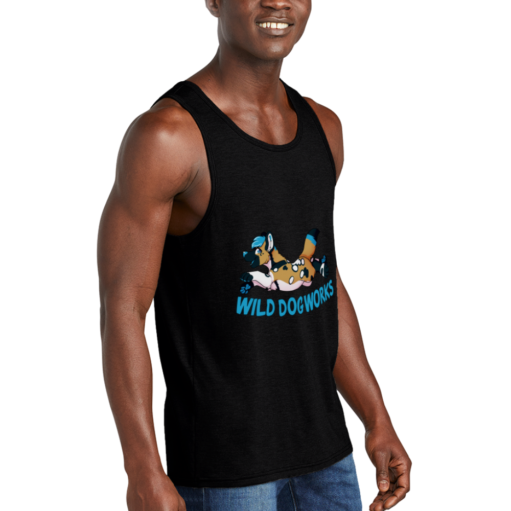 Unisex Tri-Blend Organic Tank - black
