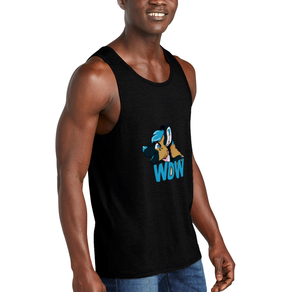 Unisex Tri-Blend Organic Tank - black