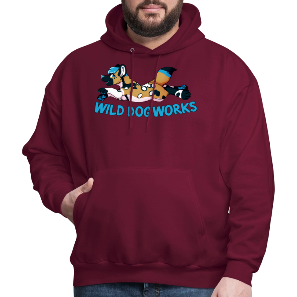 Men's Hoodie - burgundy