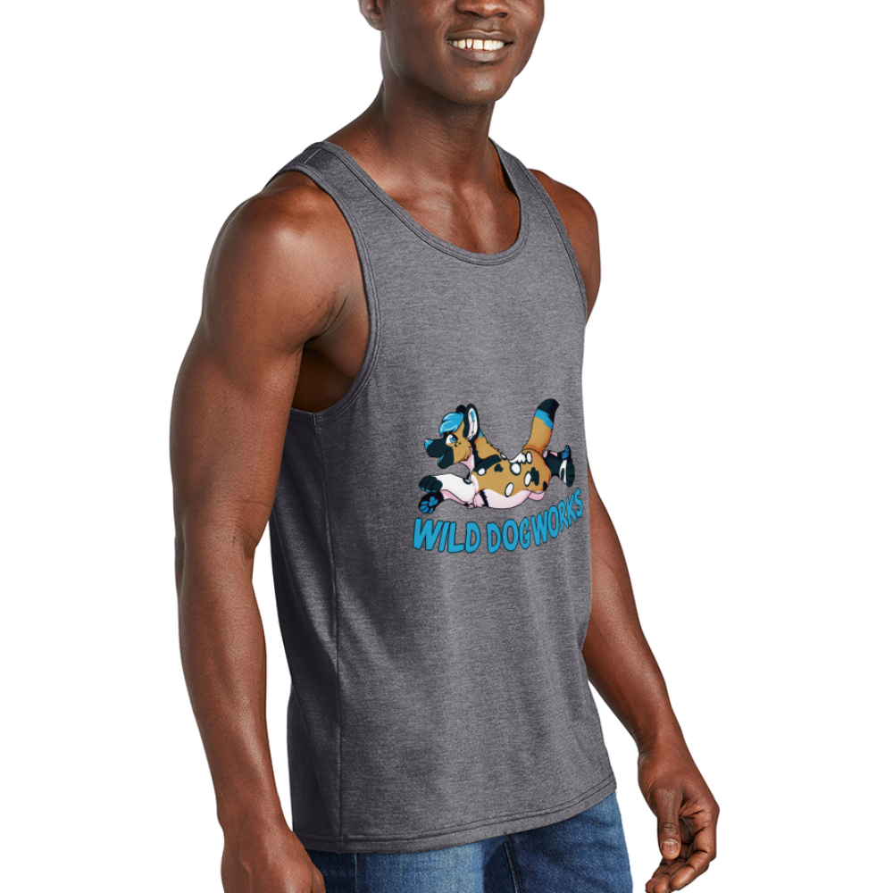 Unisex Tri-Blend Organic Tank - heather gray