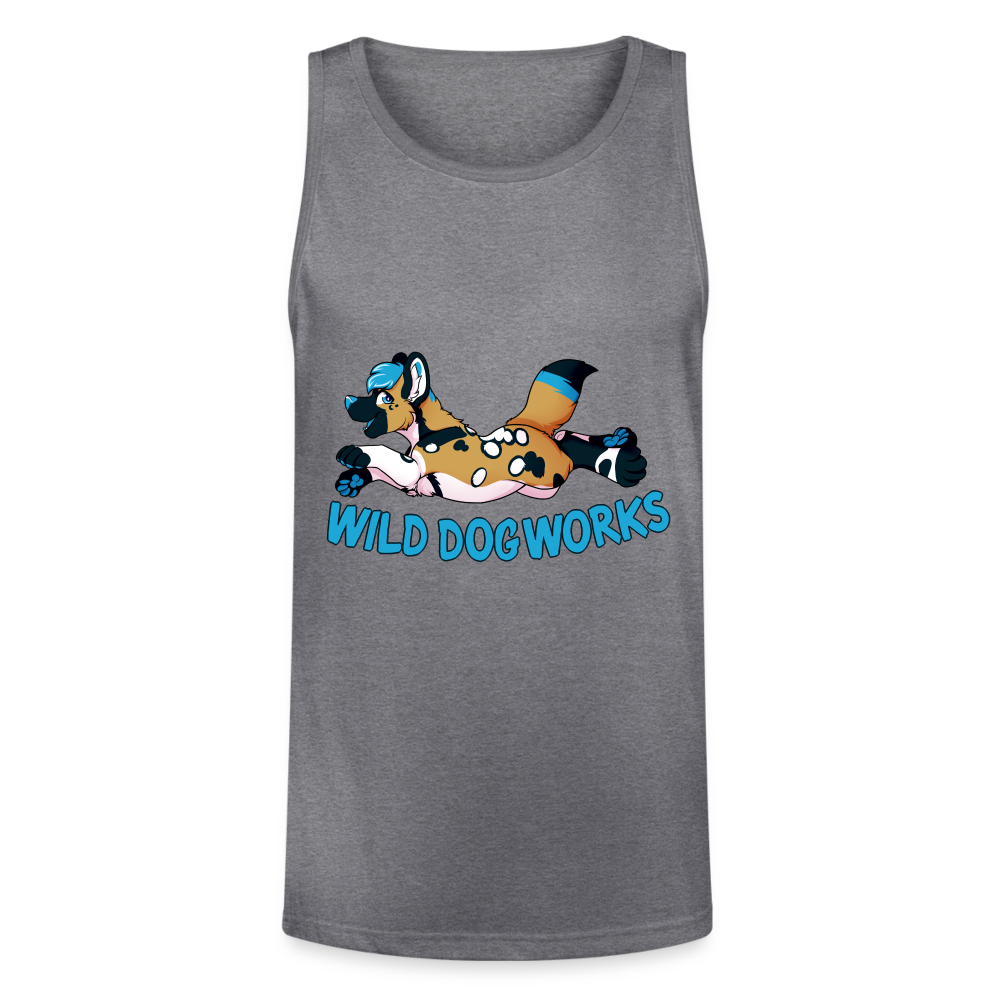 Unisex Tri-Blend Organic Tank - heather gray