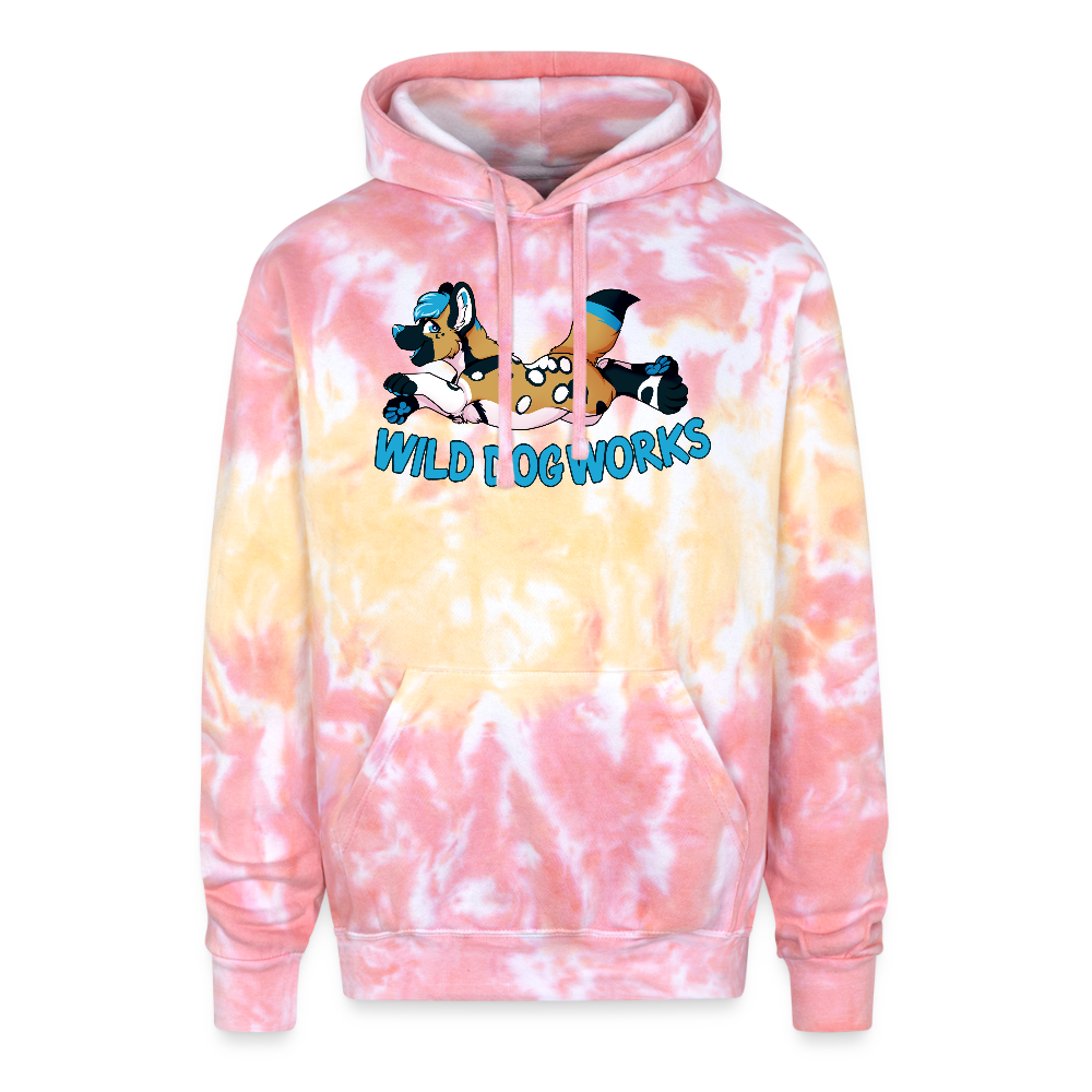 Adult Tie Dye Hoodie - funnel cake