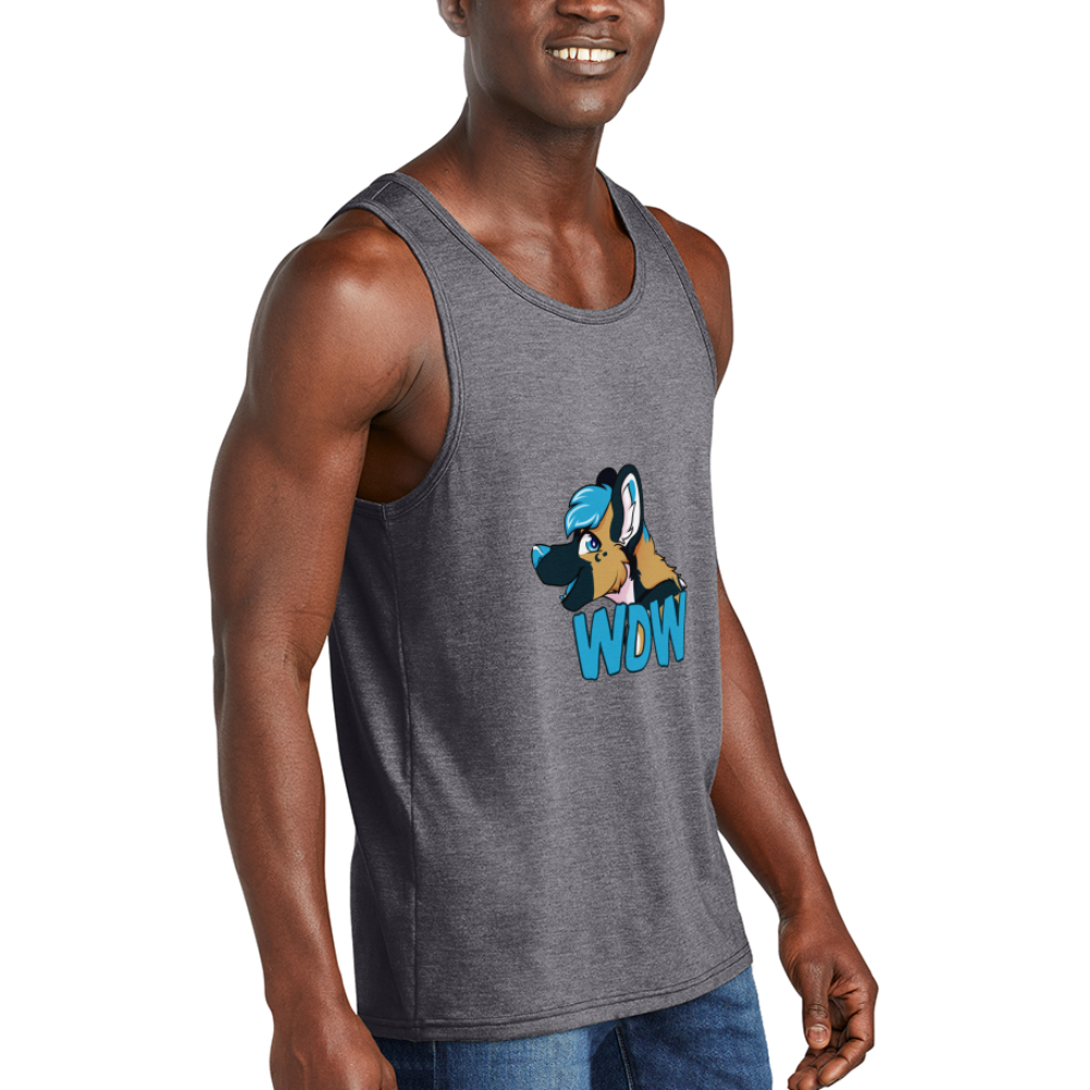 Unisex Tri-Blend Organic Tank - heather gray