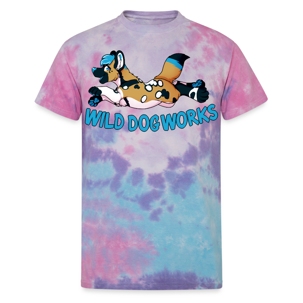 Unisex Tie Dye T-Shirt - cotton candy