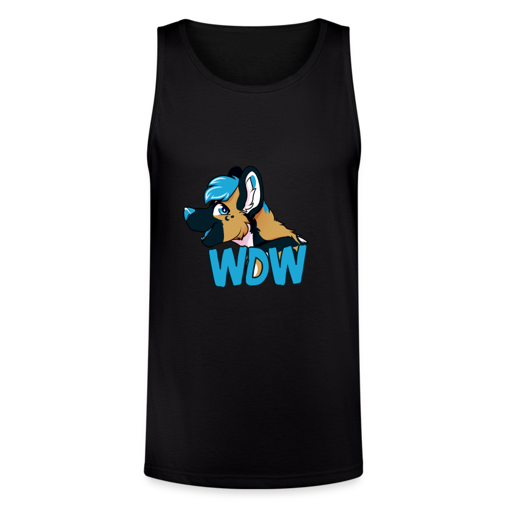 Unisex Tri-Blend Organic Tank - black