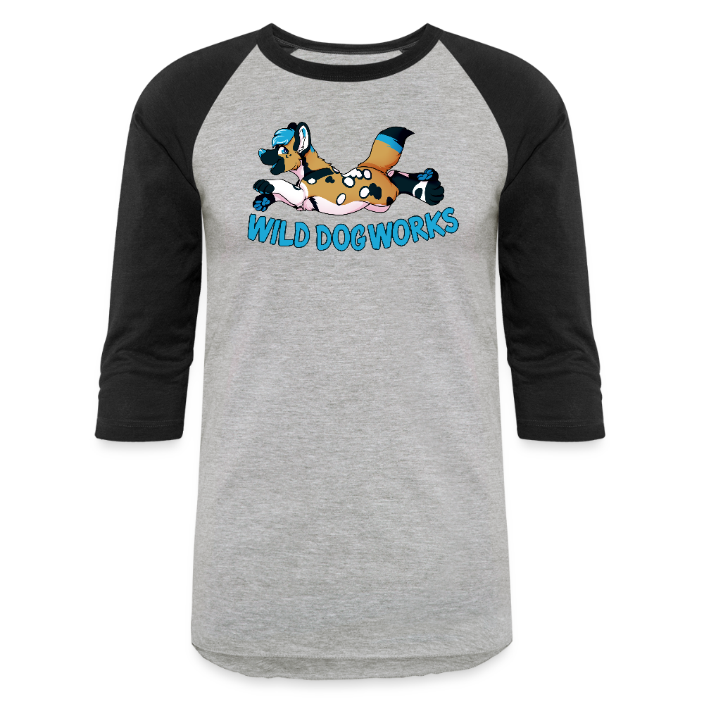 Baseball T-Shirt - heather gray/black