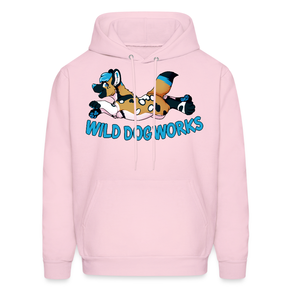 Men's Hoodie - pale pink