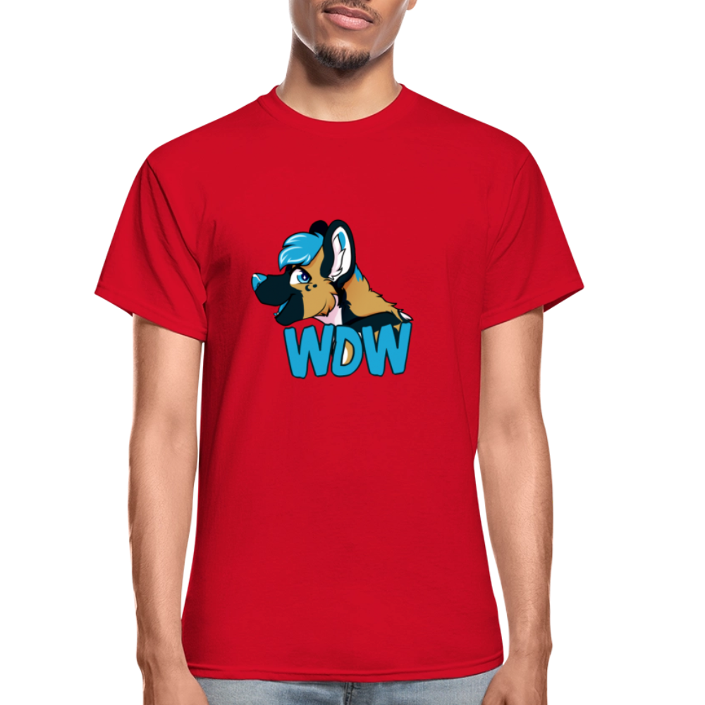 Gildan Ultra Cotton Adult T-Shirt - red