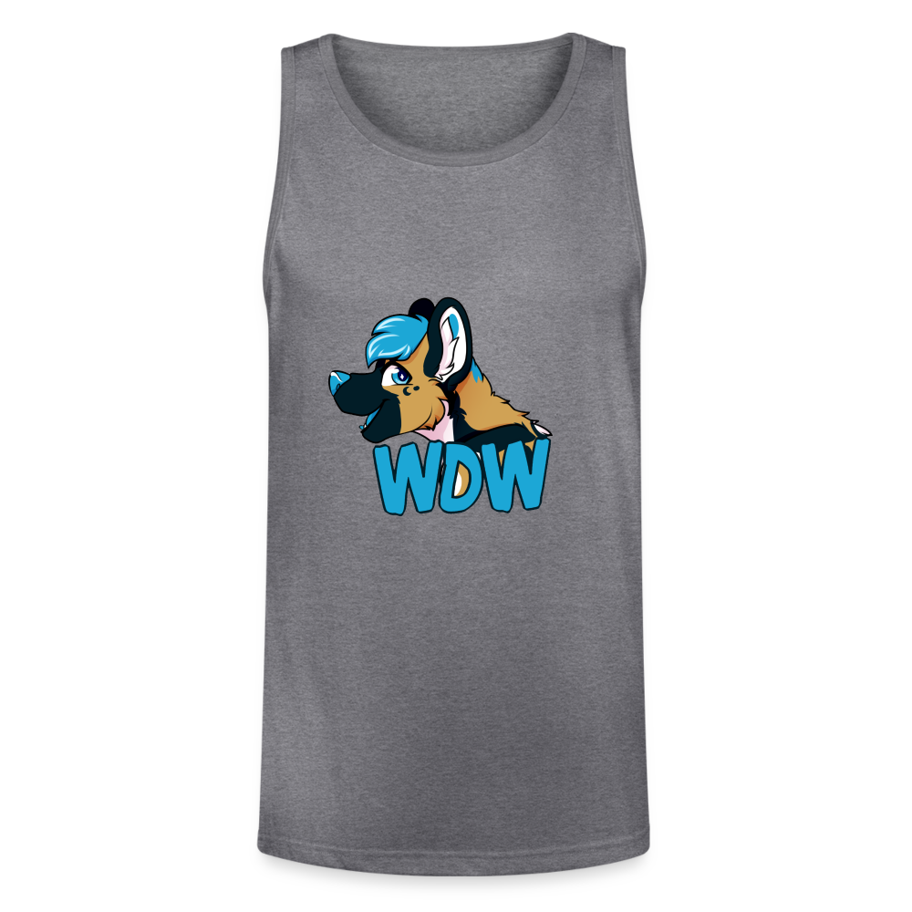 Unisex Tri-Blend Organic Tank - heather gray