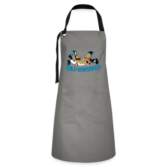 Artisan Apron - gray/black