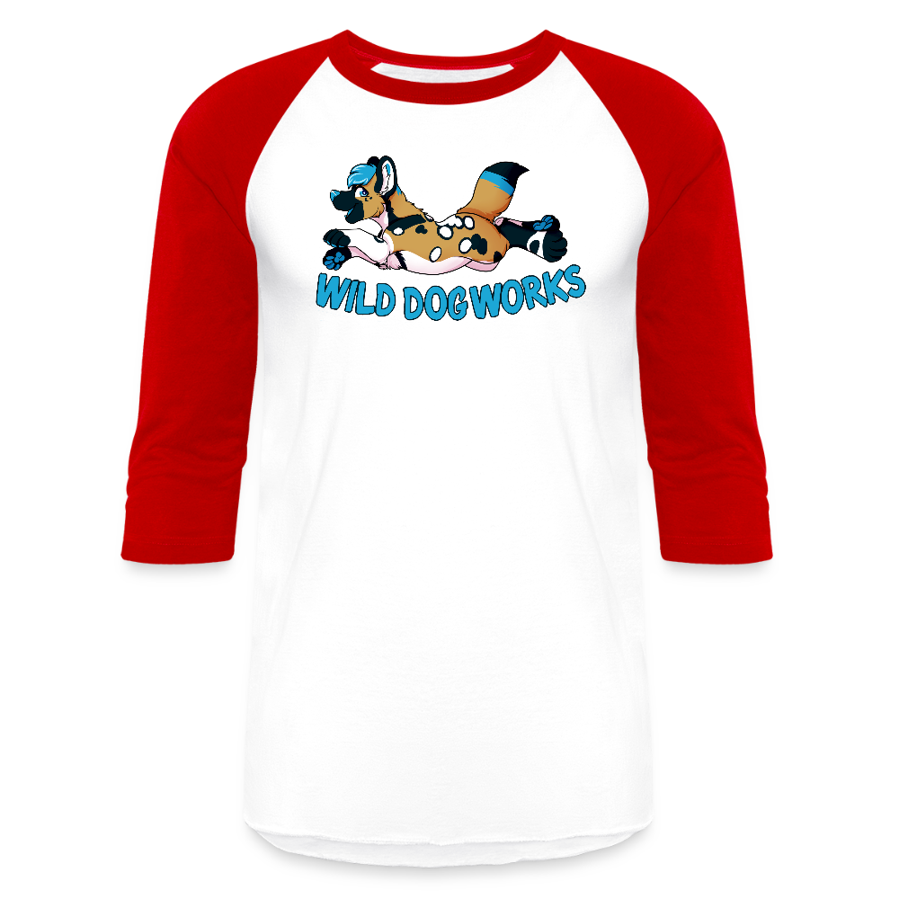 Baseball T-Shirt - white/red