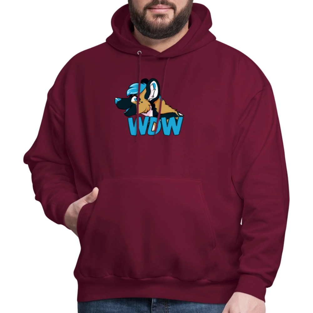 Men's Hoodie - burgundy