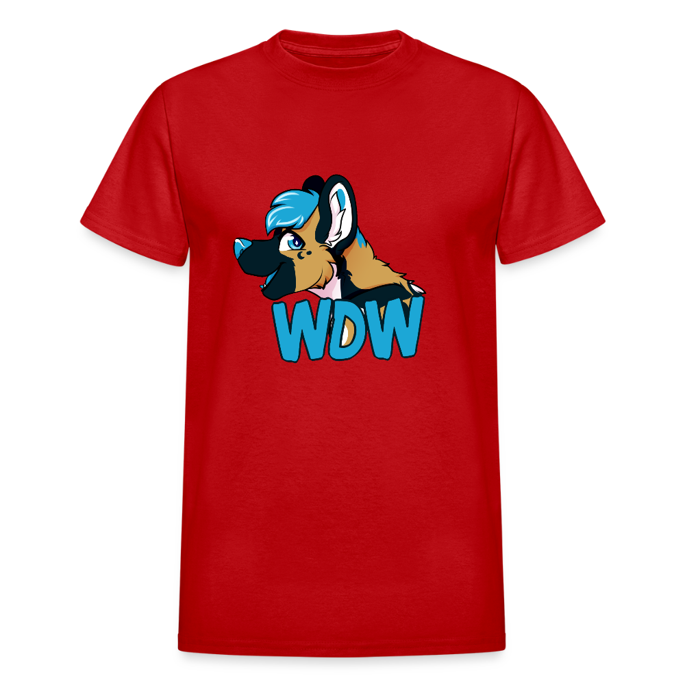 Gildan Ultra Cotton Adult T-Shirt - red