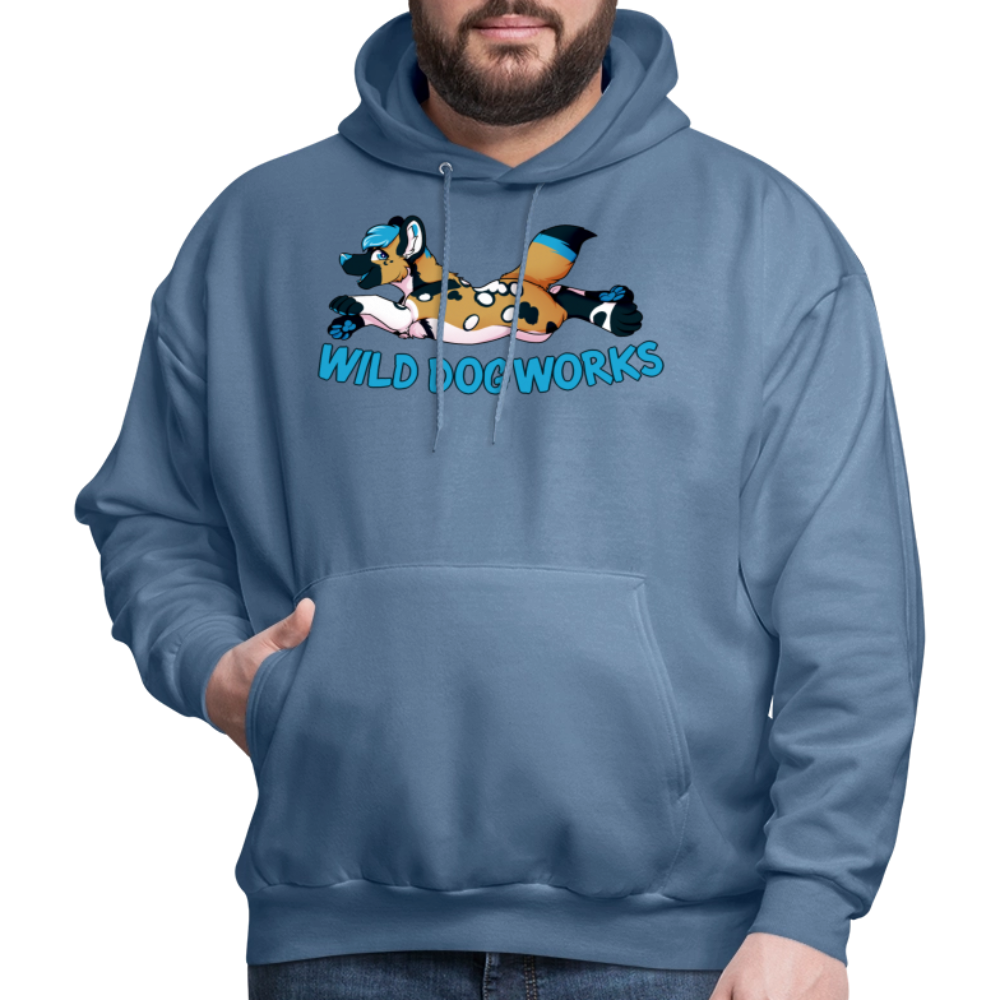 Men's Hoodie - denim blue