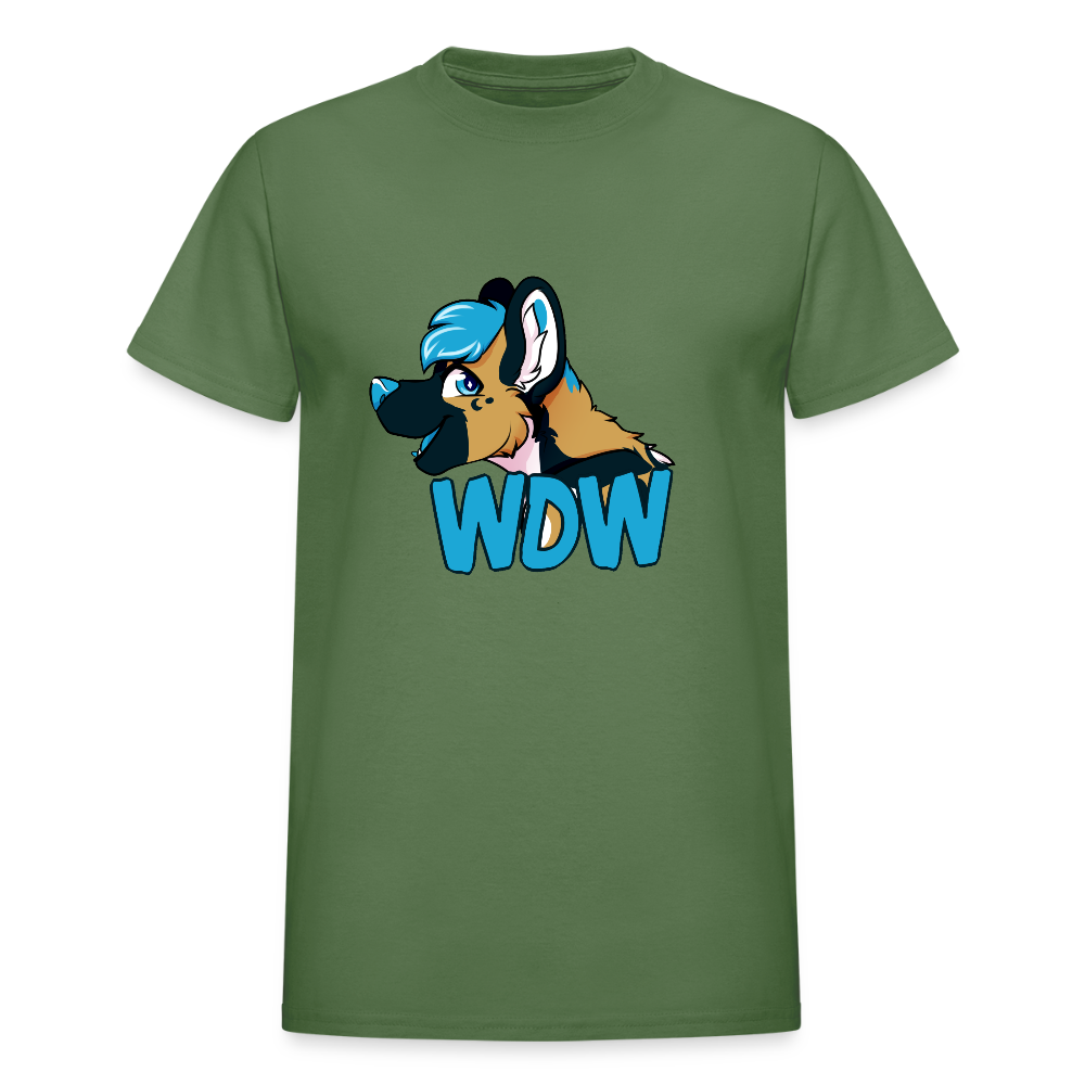Gildan Ultra Cotton Adult T-Shirt - military green
