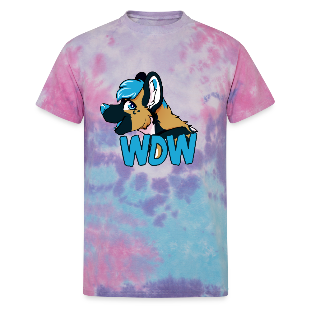 Unisex Tie Dye T-Shirt - cotton candy