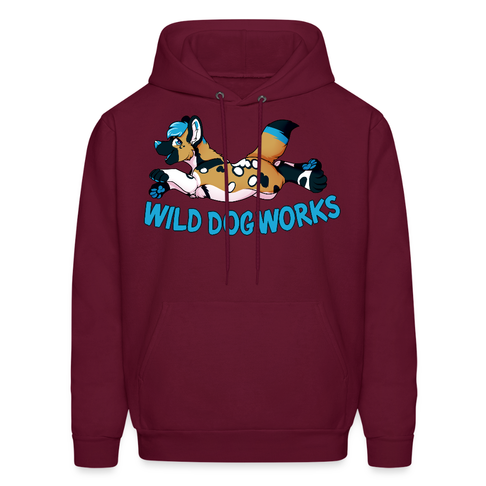 Men's Hoodie - burgundy