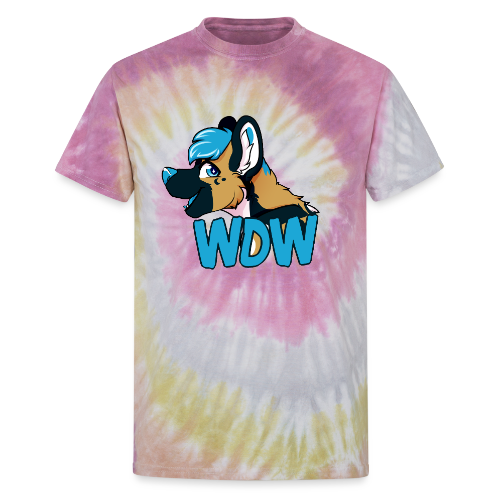Unisex Tie Dye T-Shirt - Desert Rose