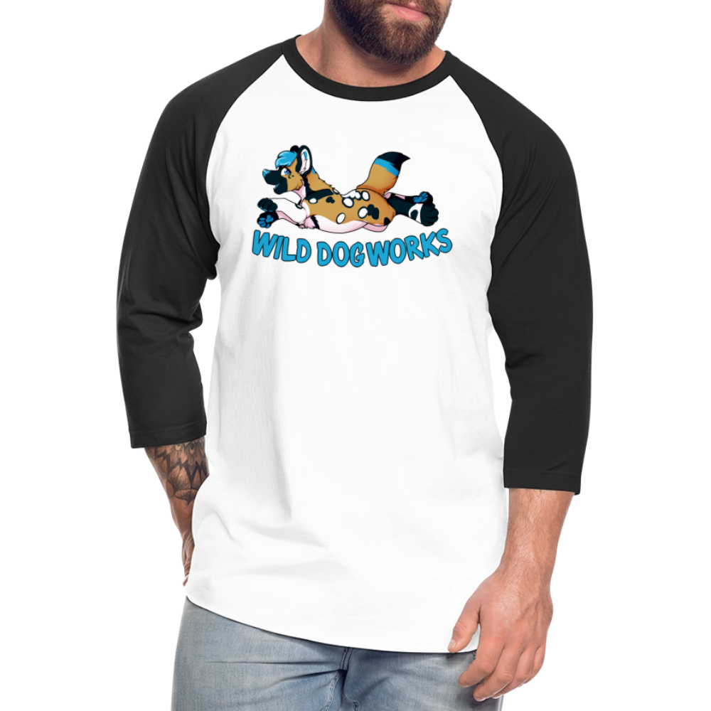 Baseball T-Shirt - white/black