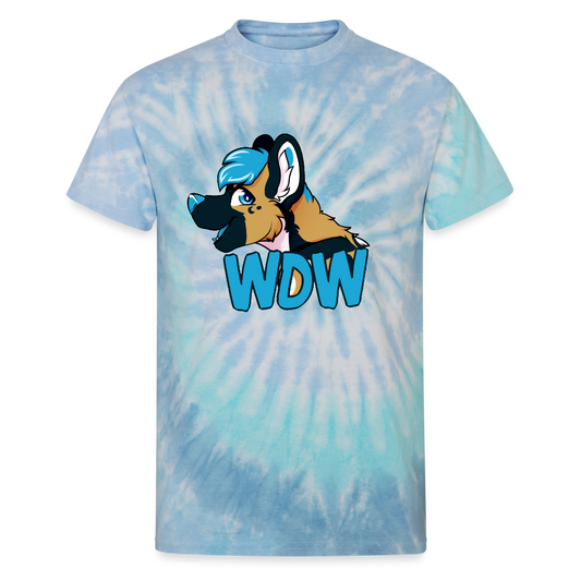 Unisex Tie Dye T-Shirt - blue lagoon